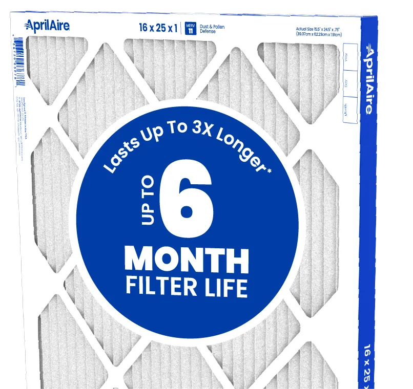 AprilAire 1 inch MERV 11 air filter